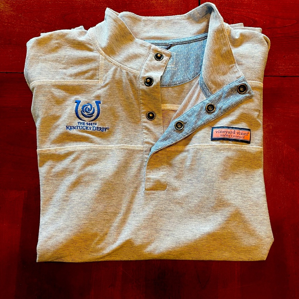 Vineyard Vines limited edition Kentucky Derby 146 Edgar Town Shep Shirt